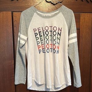 Peloton brand women’s medium long sleeve top